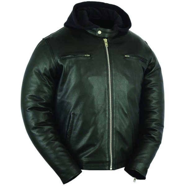 IronTrail  – Classic Biker Leather Jacket