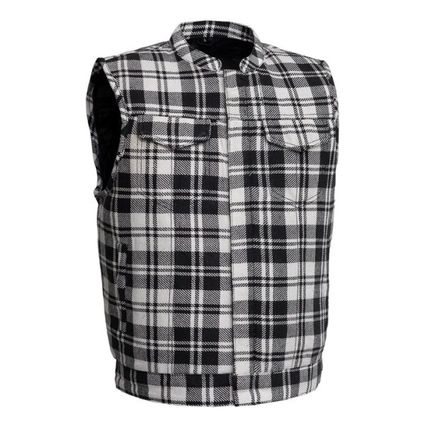 Sharp Shooter  Eco Canvas Moto Vest
