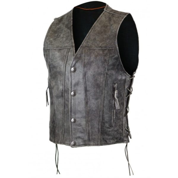 CrackerX  – Premium Custom Leather Vest