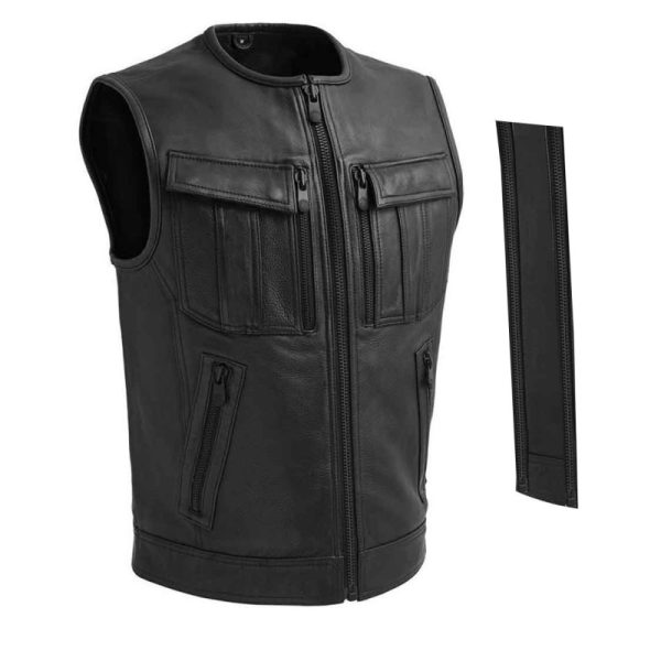 ArmourCore  Dual-Zip Fullbody Leather Vest