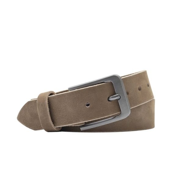 Natural Finish Leather Belt