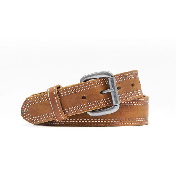 Ochre Nubuck Belt