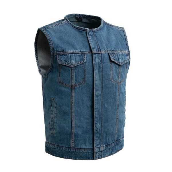 No Limit X  – Raw Cut Biker Denim Vest
