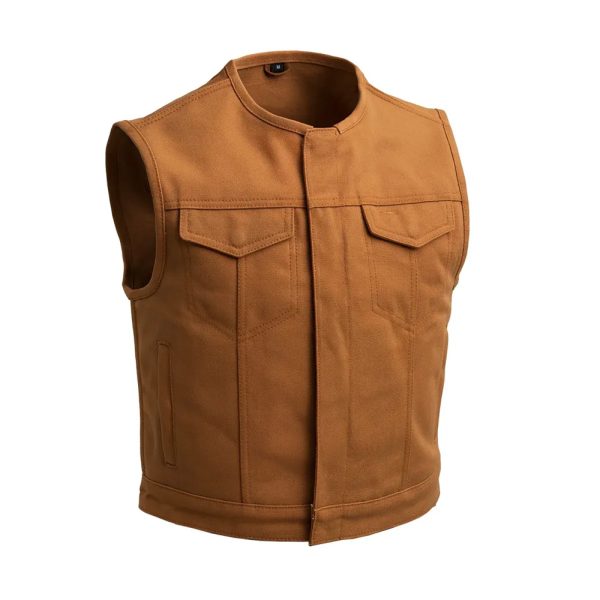 Lowside Forge  Moto Canvas Vest for Men