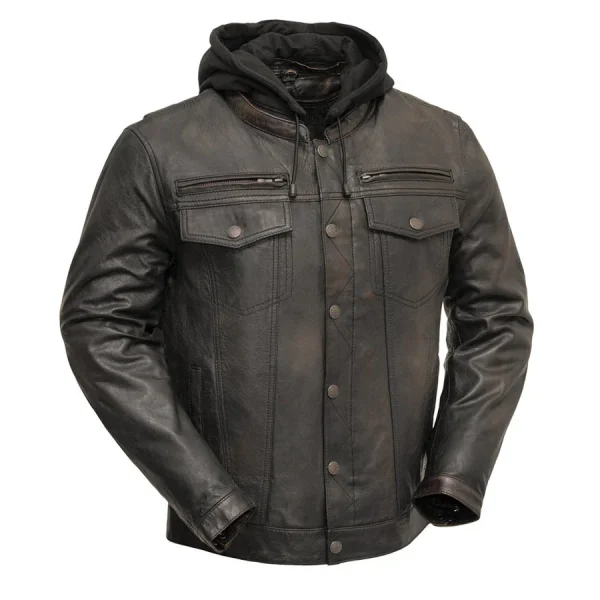 Vendetta Rogue  – Men’s Motorcycle Leather Jacket