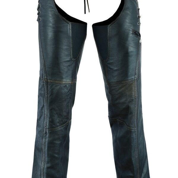 AJS WOMAN F - 1 LEATHER CHAP